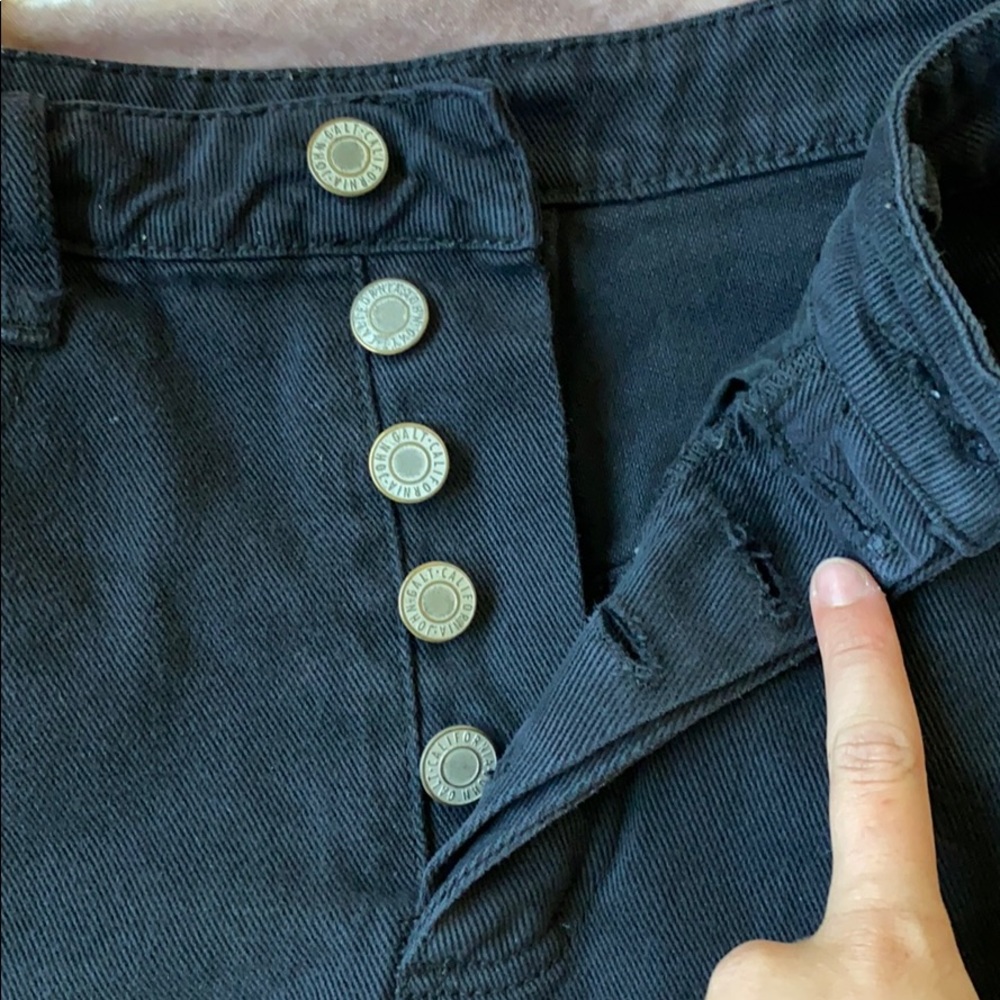 black brandy skirt